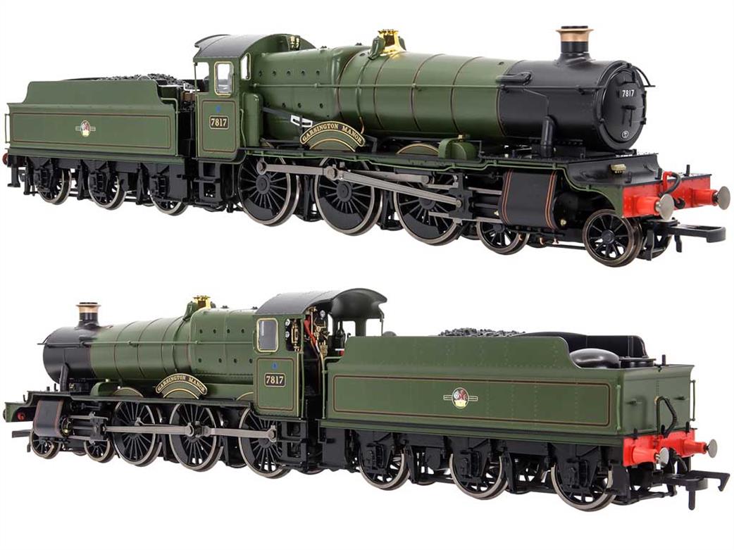 Dapol OO gauge 4S-001-013 7817 Garsington Manor BR lined green late crest