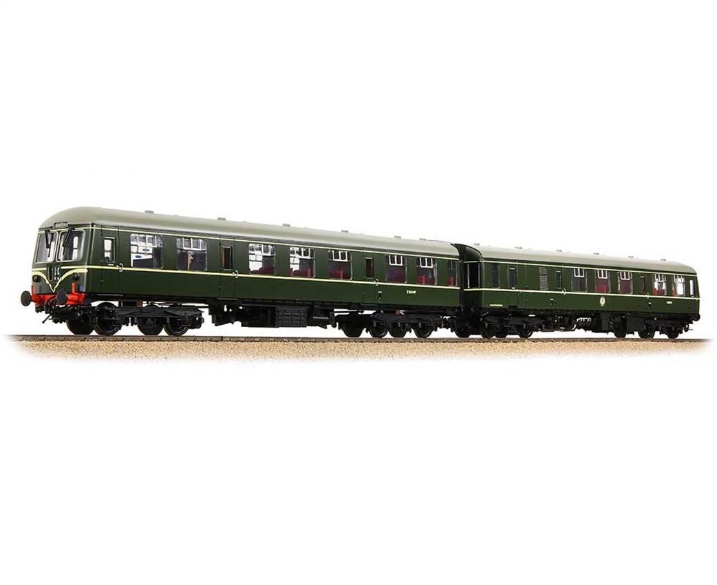 Bachmann OO gauge br class 105 cravens dmu 2 car green speed whiskers