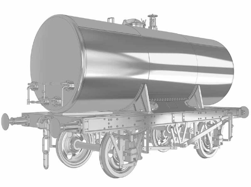 Dapol O gauge anchor mounted oil tank wagon model