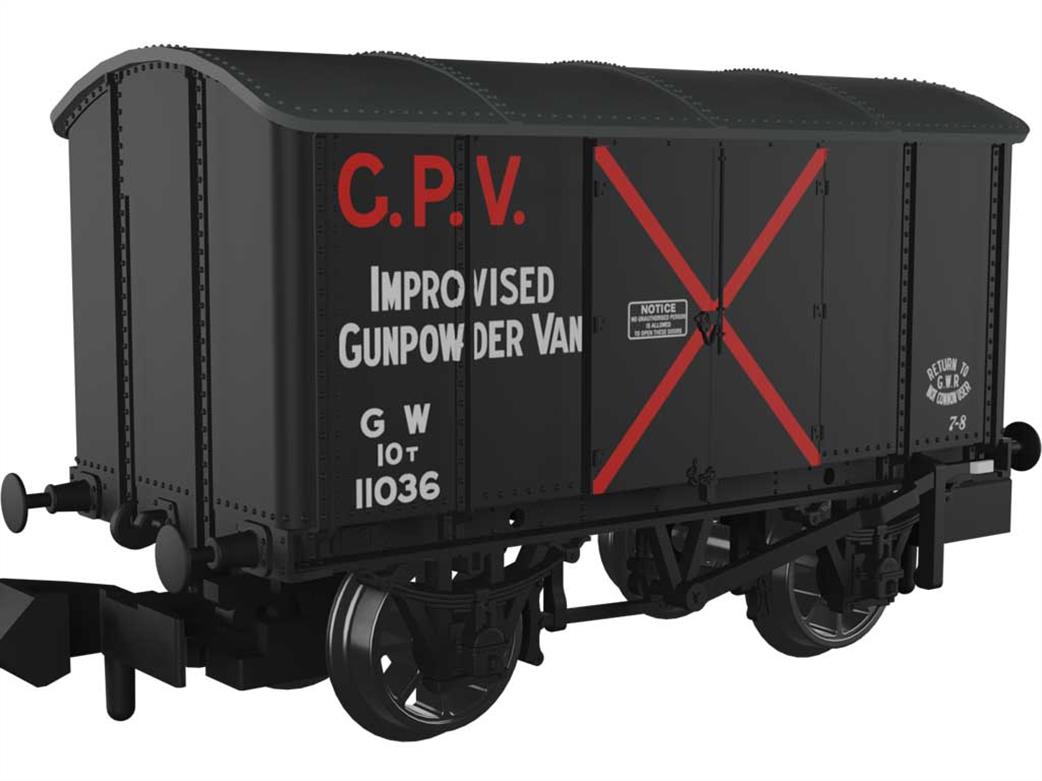 Rapido GWR Iron Mink gunpowder van  961003C