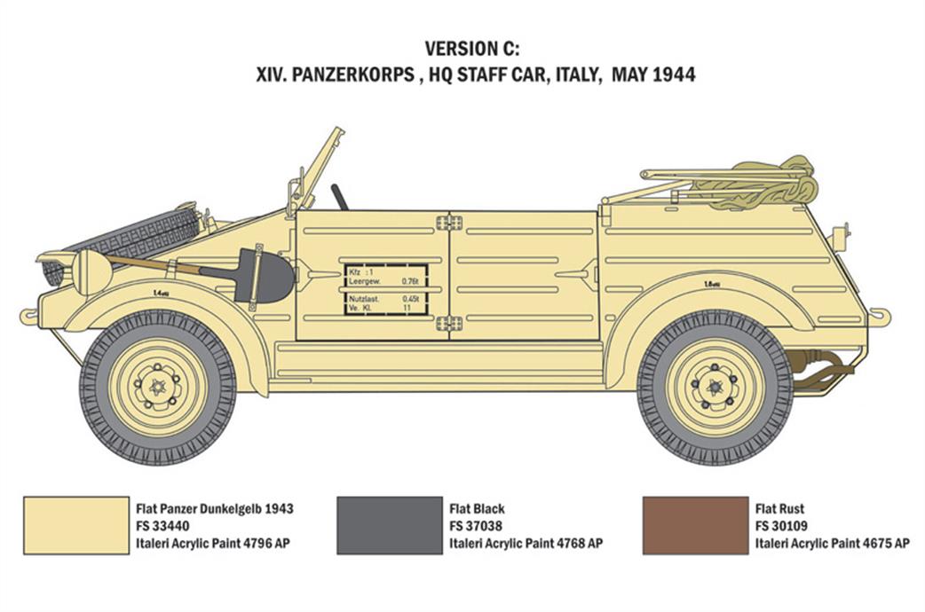 Italeri 7405 Paint Scheme 3