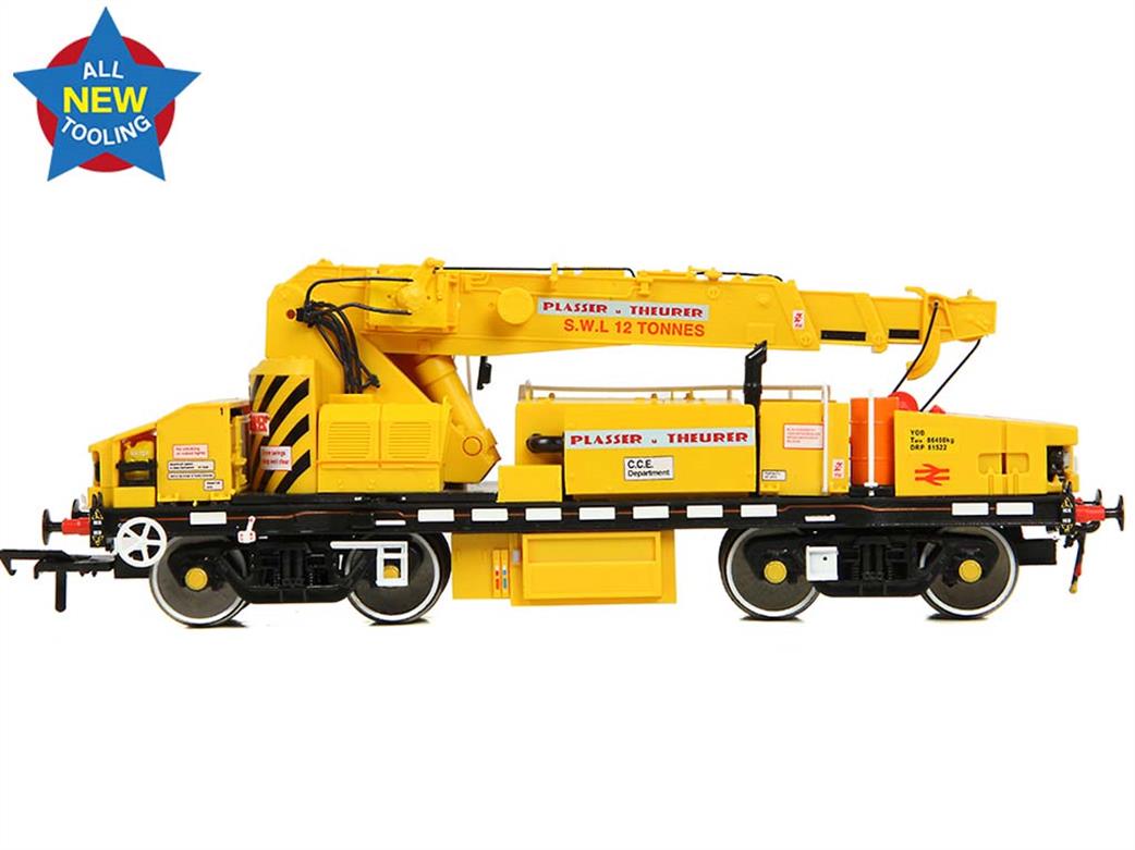 Bachmann EFE Rail Plasser YOB hydraulic crane