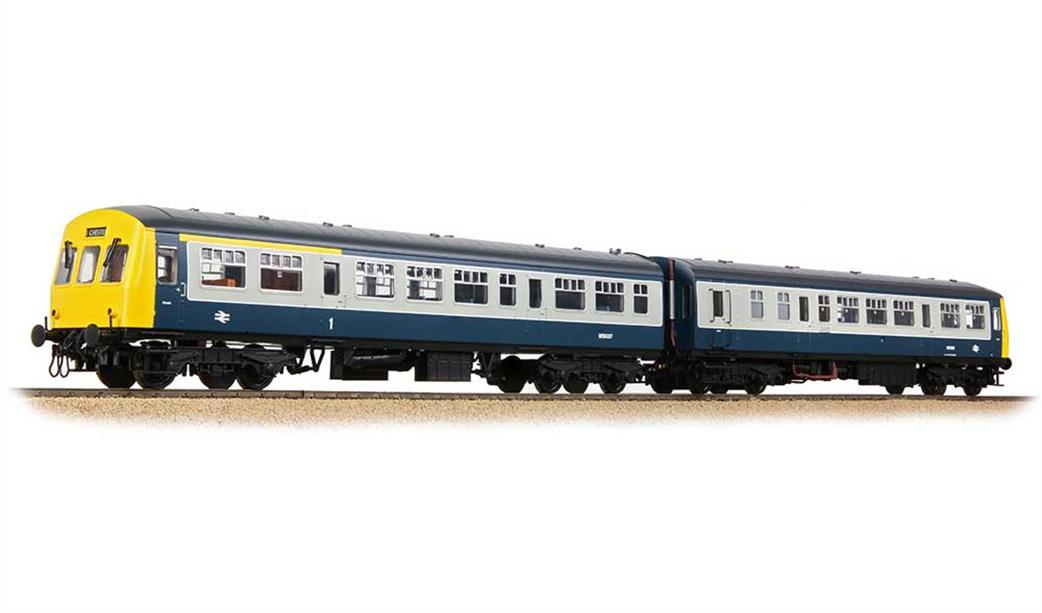 Bachmann OO gauge 32-267B BR class 101 dmu 2 car blue grey