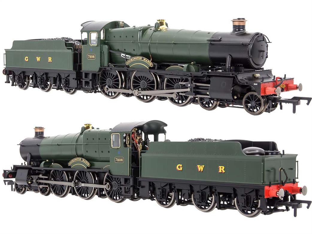 Dapol OO gauge 4S-001-010 GWR 7806 Cockington Manor green G W R