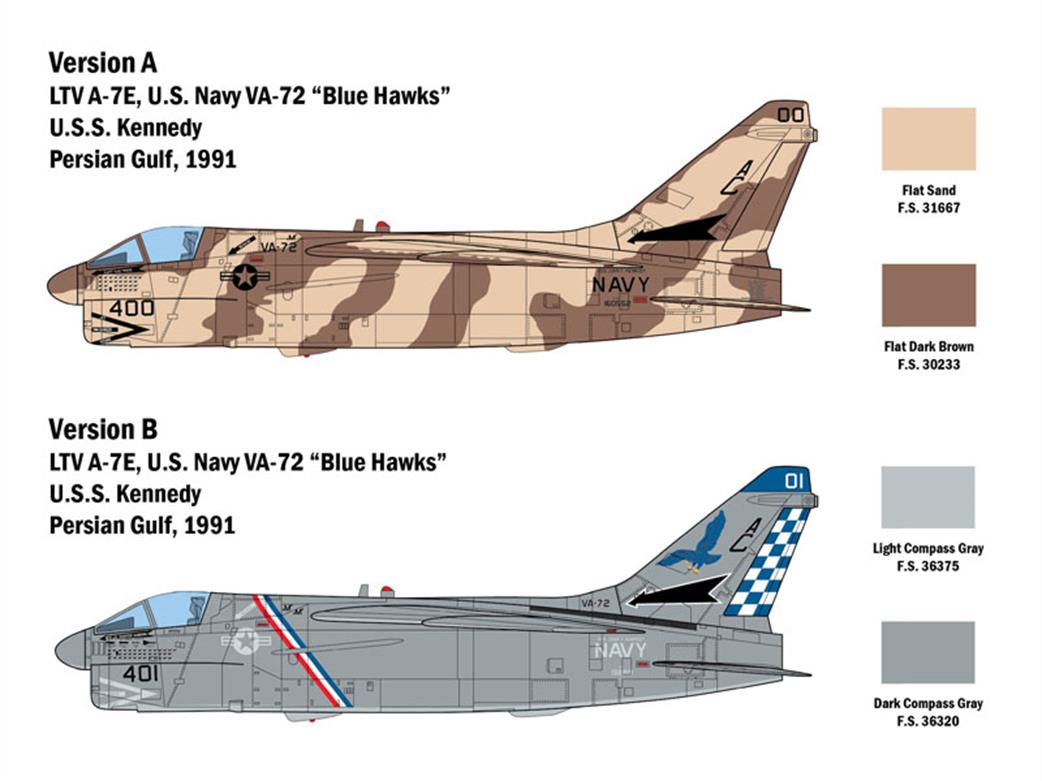 Italeri 2797 Camos A & B