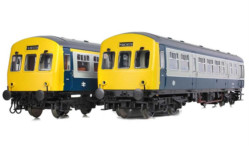 Bachmann OO gauge 32-267B BR class 101 dmu 2 car blue grey