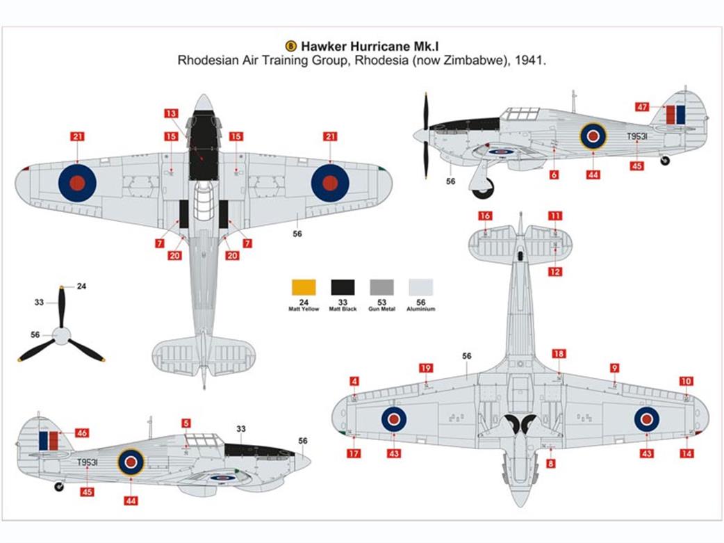 Airfix A05129 Camo 2 Sheet