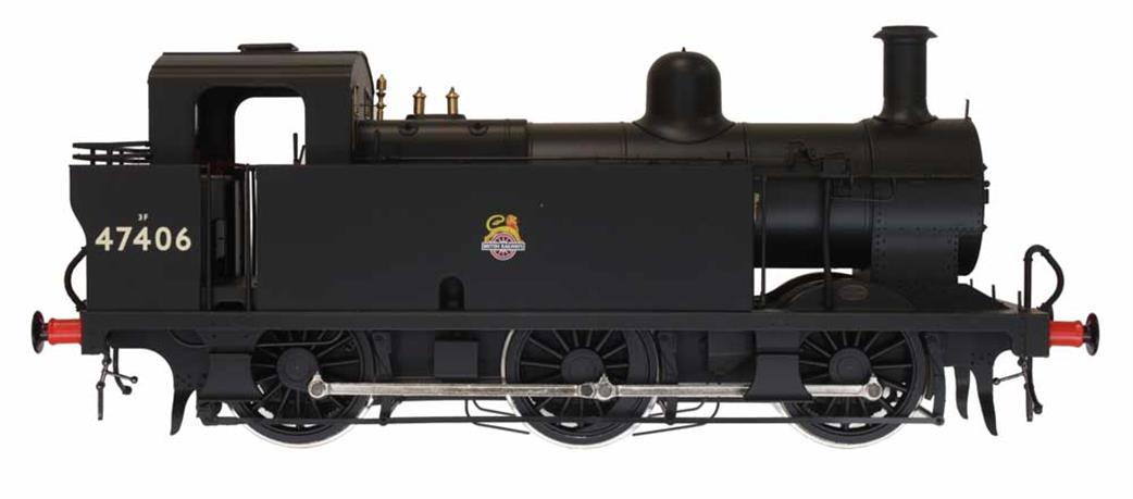 Dapol O gauge 3F Jinty 47406 BR early