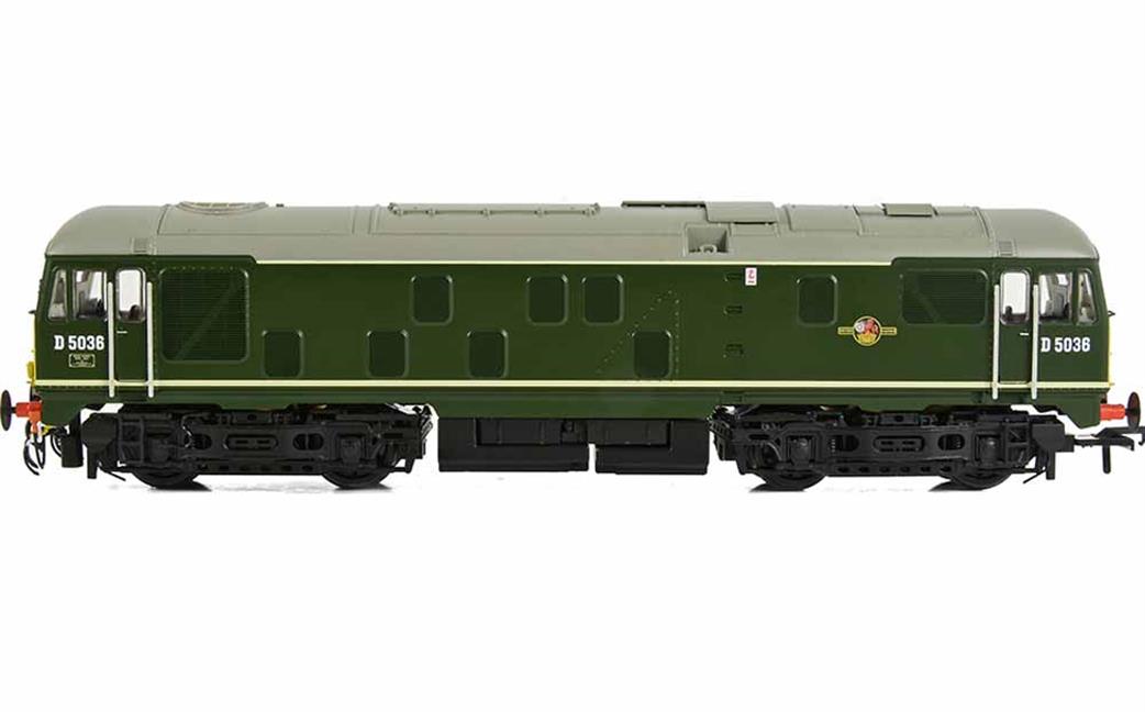 Bachmann OO 32-425 BR class 24 D5036 green small warning panels