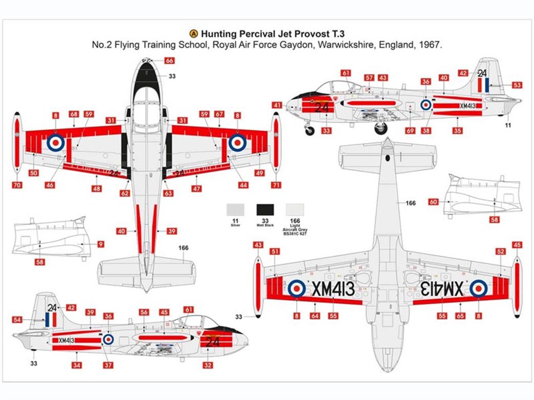 Airfix A02103 Camo 1 Sheet