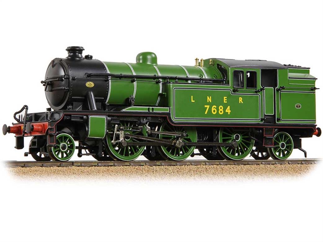 Bachmann OO gauge 31-616 LNER 7684 Gresley V1 2-6-2T apple green