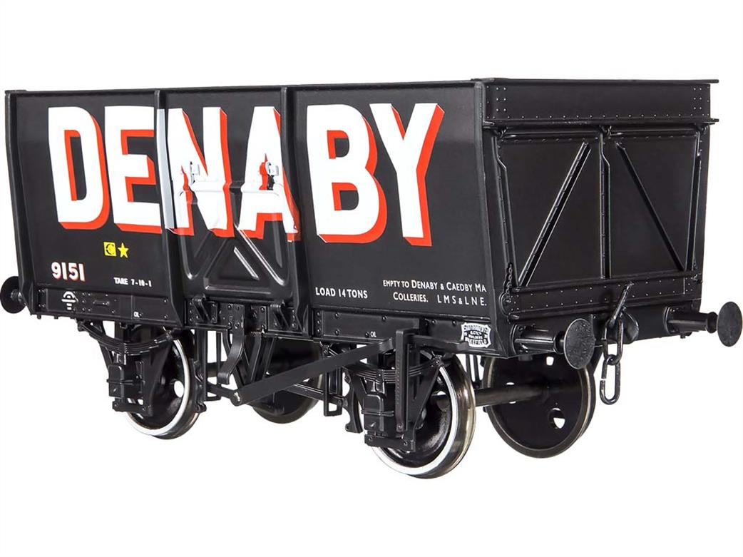 Dapol O gauge 7F-041-005 Charles Roberts slope side steel mineral Denaby