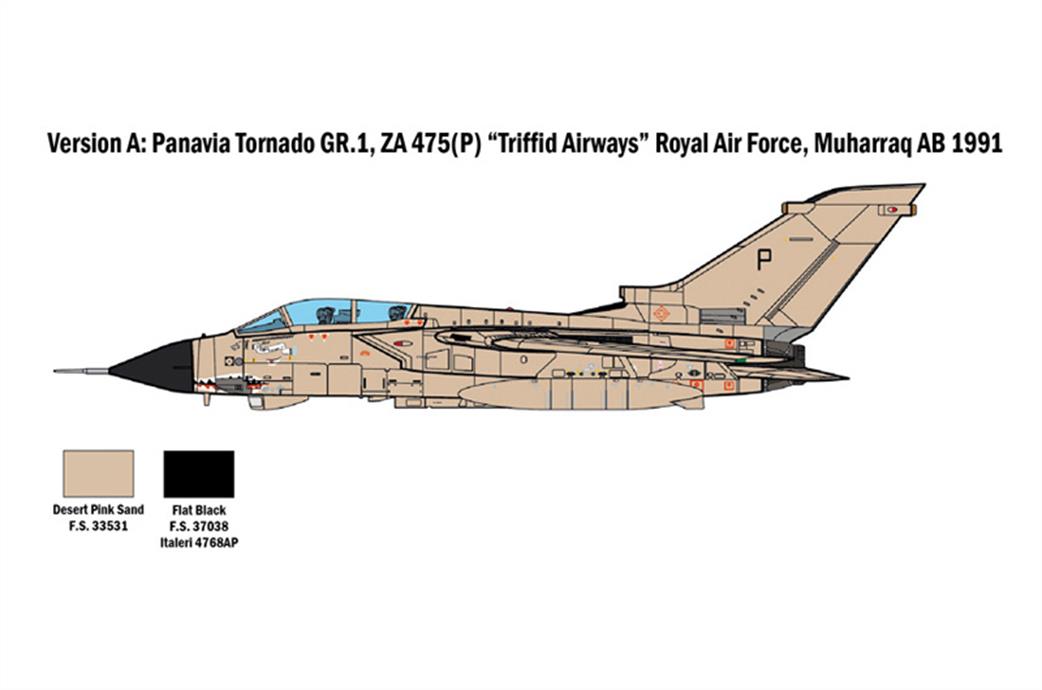 Italeri 2783 Scheme 1