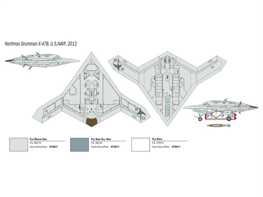 Italeri 1421 Paint Scheme