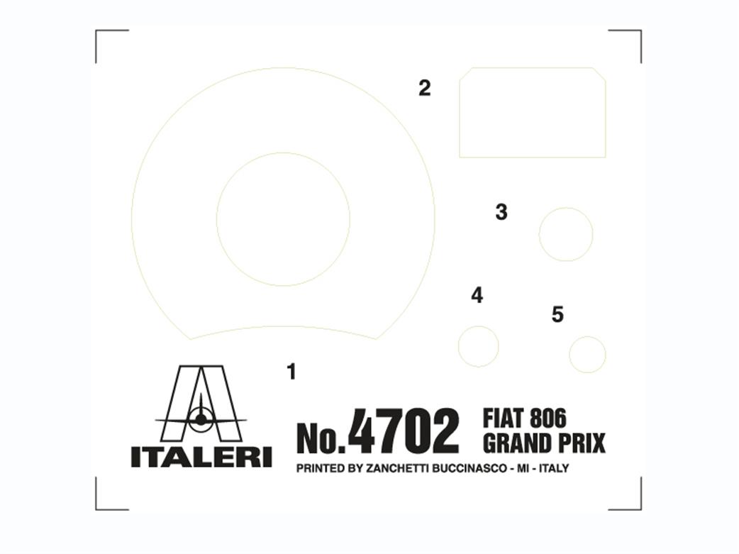 Italeri 4702 Guide