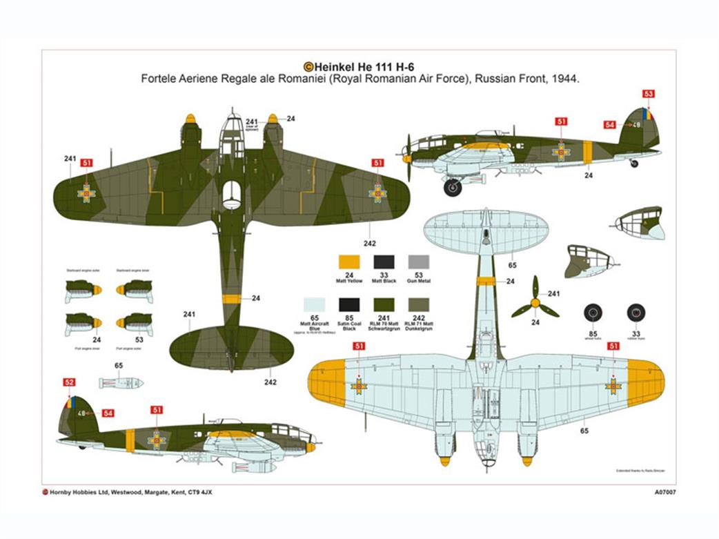 Airfix A07007 Camo 3 Sheet