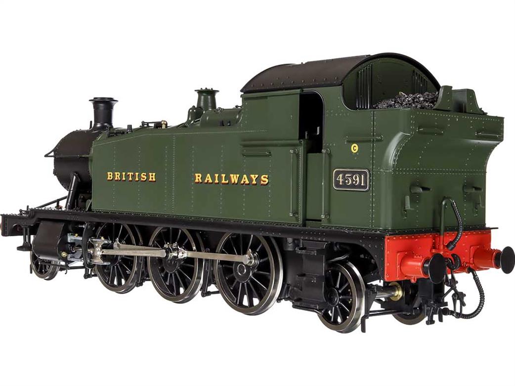 Dapol Lionheart Trains GWR 4575 class 2-6-2T 4591 GWR green BRITISH RAILWAYS