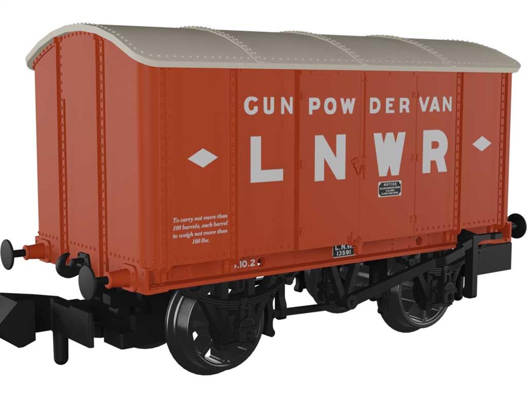 Rapido LNWR gunpodwer van 961008B