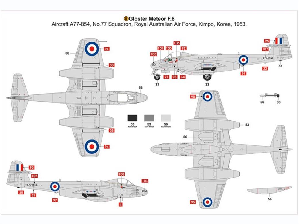 Airfix A09184 Camo 2 Sheet