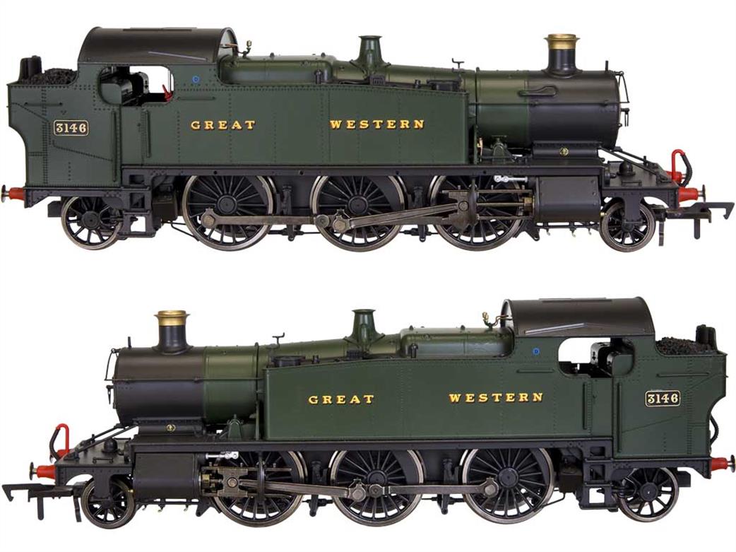 Dapol OO gauge GWR 5101 class 2-6-2T large prairie 5132 G W R