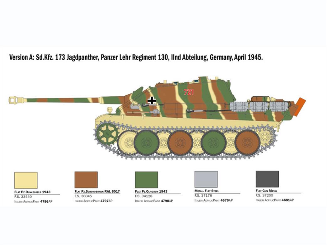 Italeri 6564 Version A