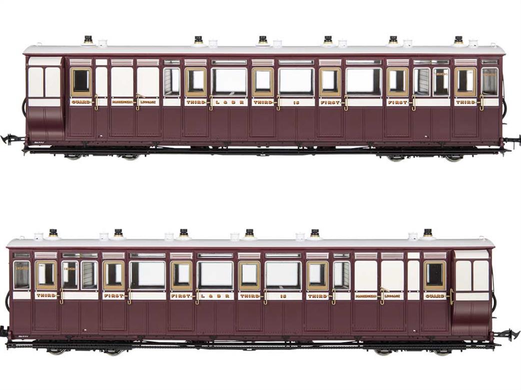 Dapol Lionheart Trains O-16.5 Lynton & Barnstaple coach L&B 15