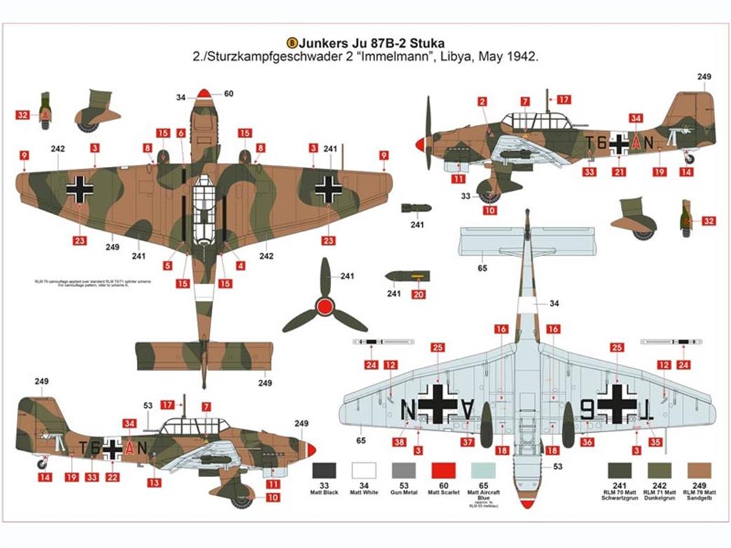 Airfix A07115 Camo 2 Sheet