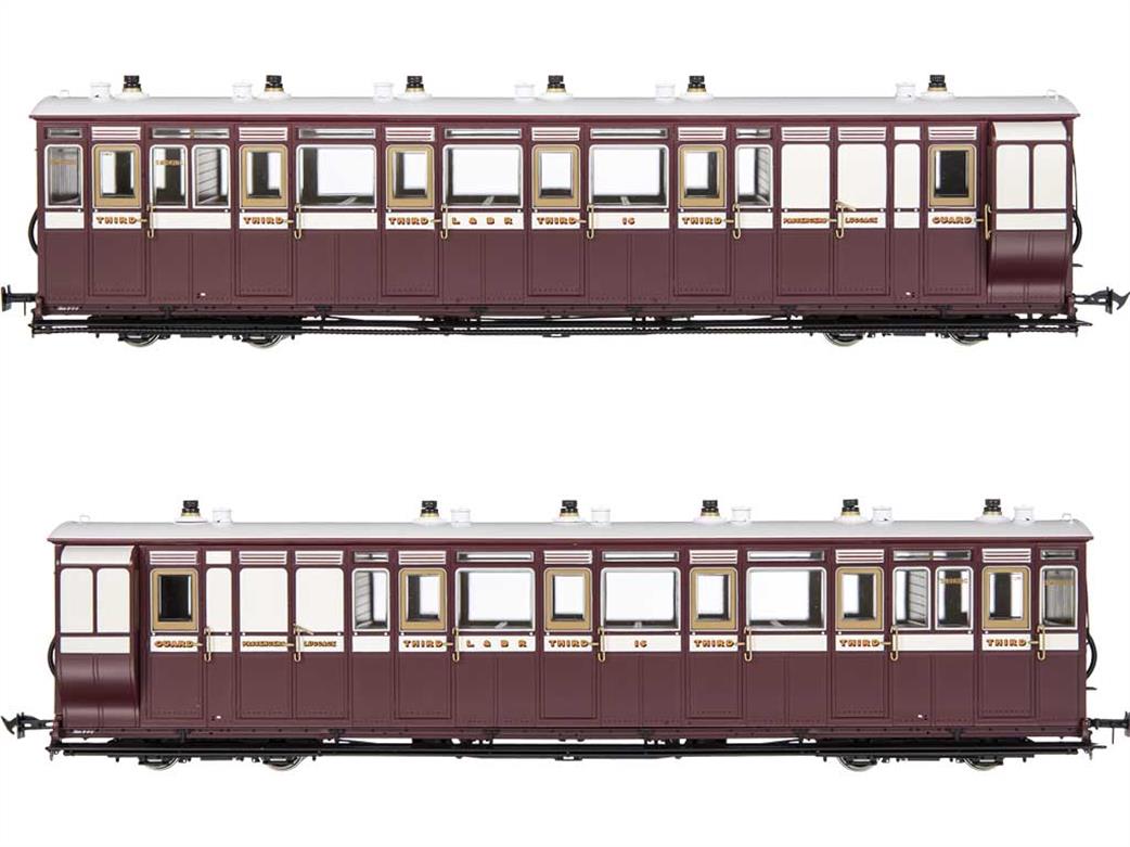 Dapol Lionheart Trains O-16.5 Lynton & Barnstaple coach L&B No.16