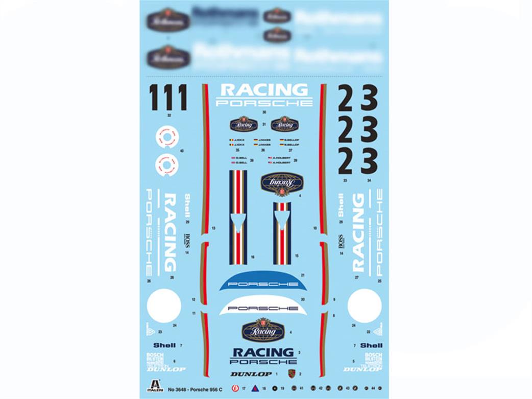 Italeri 3648 Decals