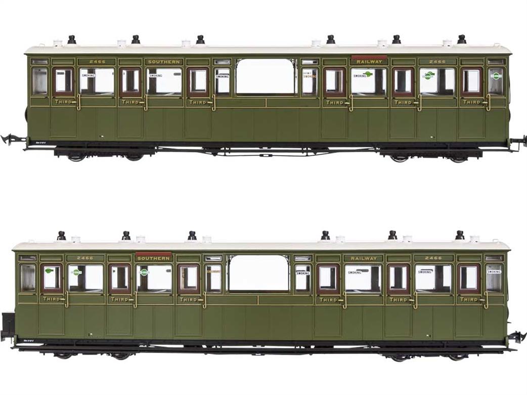 Dapol Lionheart Trains O-16.5 Lynton & Barnstaple coach SR 2466