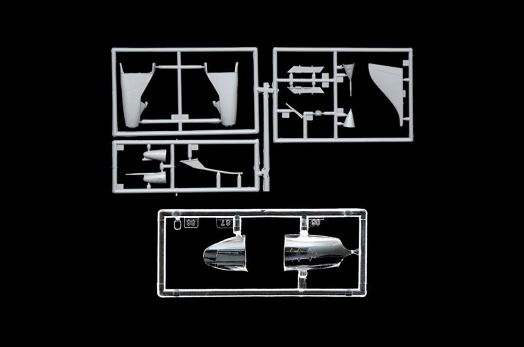 Italeri 1435 Sprue 3 & Clear