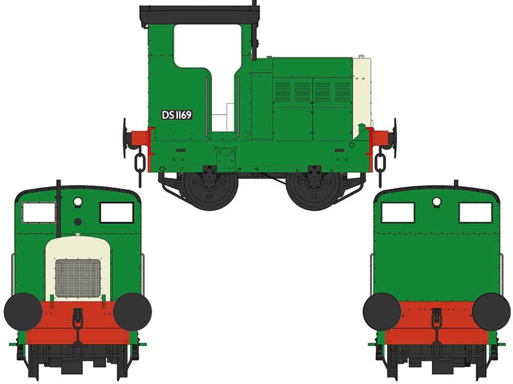 Heljan O gauge Ruston 48DS open cab