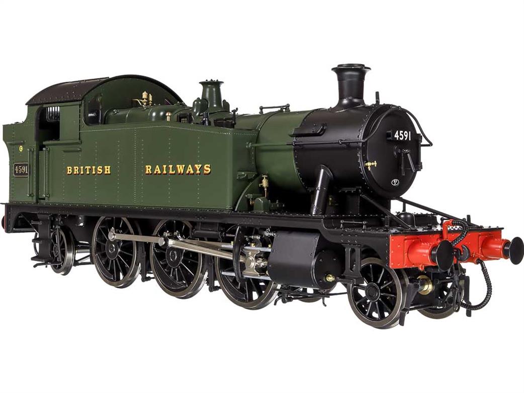 Dapol Lionheart Trains GWR 4575 class 2-6-2T 4591 GWR green BRITISH RAILWAYS