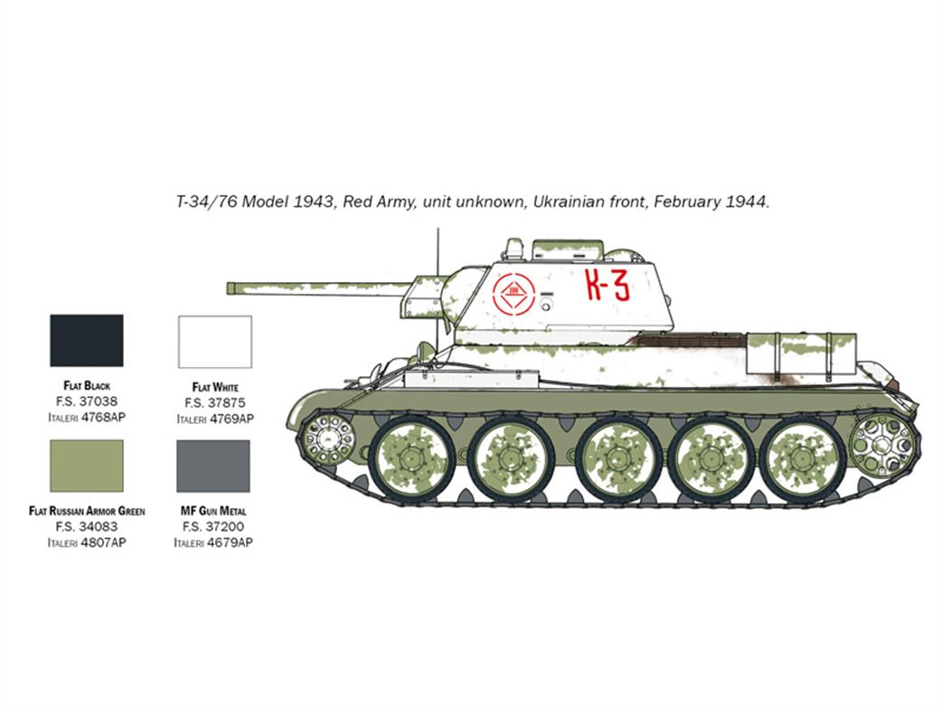 Italeri 7078 Camo B