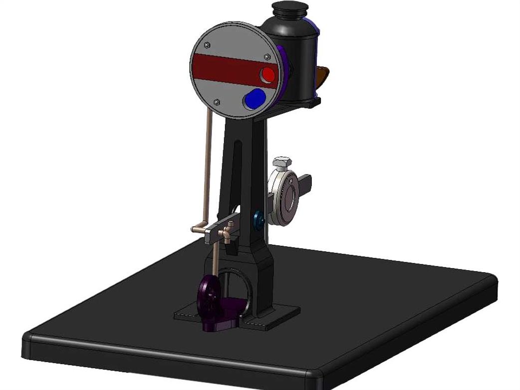 Dapol O gauge GWR single ground disc signal