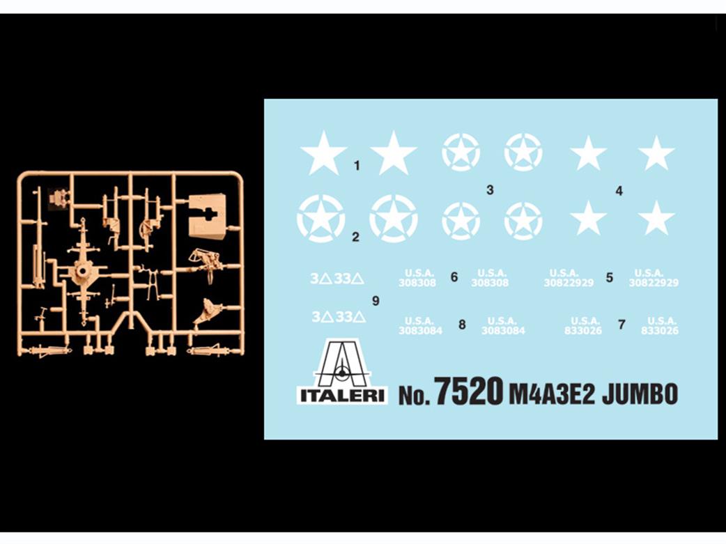 Italeri 6113 Gun Spure & Decals