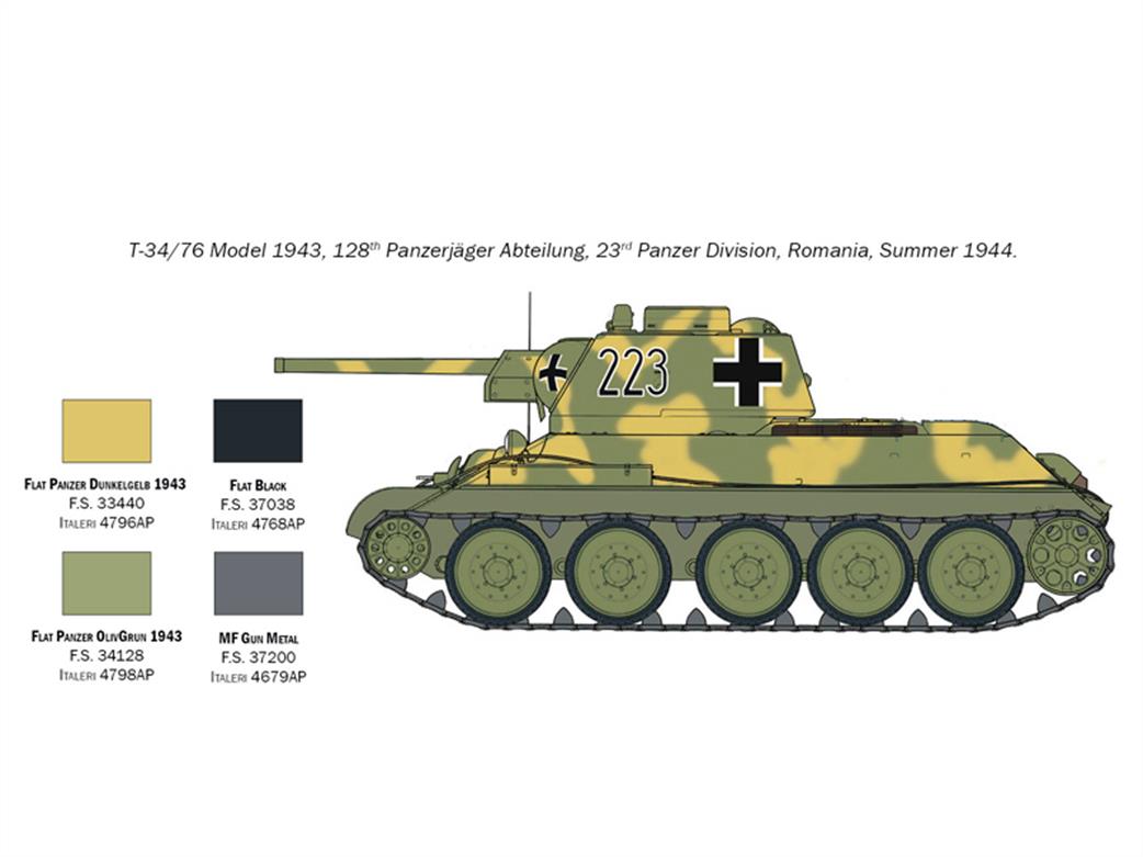 Italeri 7078 Camo E