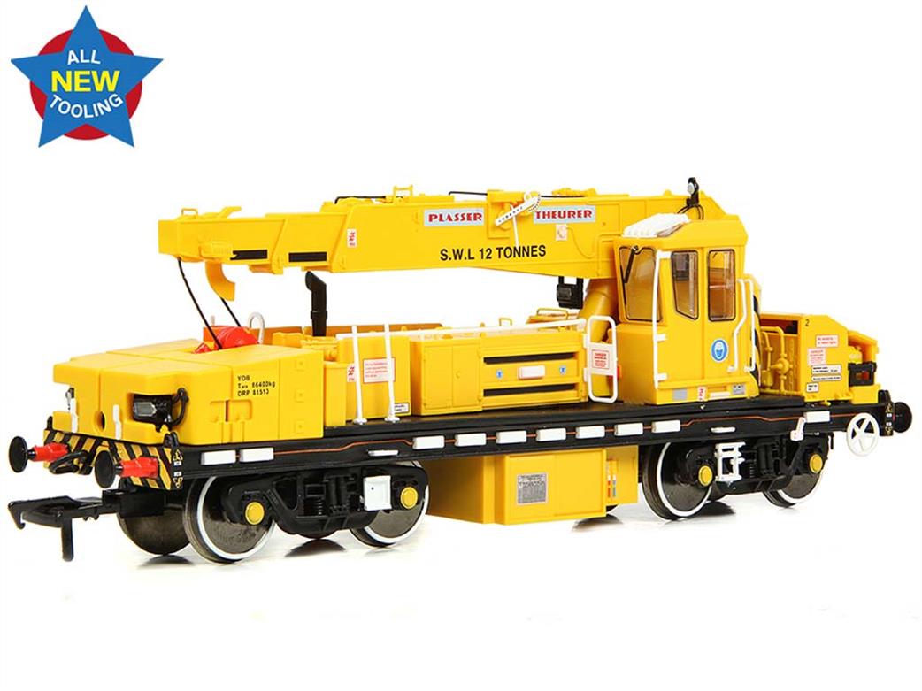 Bachmann EFE Rail Plasser YOB hydraulic crane