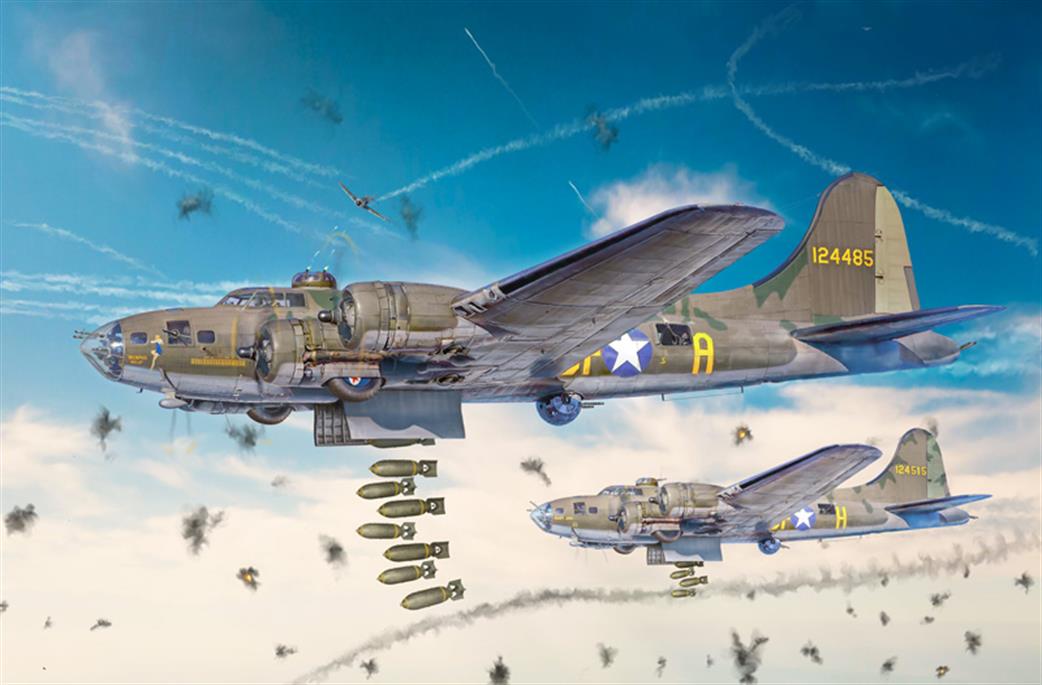 Italeri 1487 USAF B-17F Flying Fortress