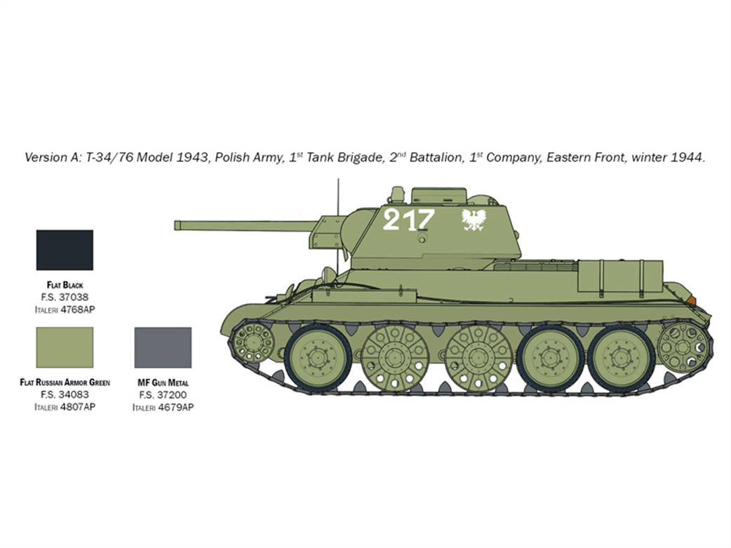 Italeri 7078 Camo A