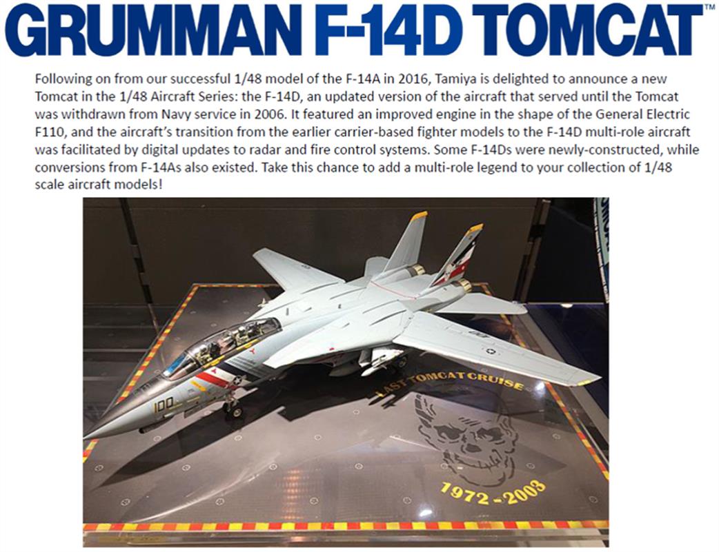 Tamiya Tomcat info