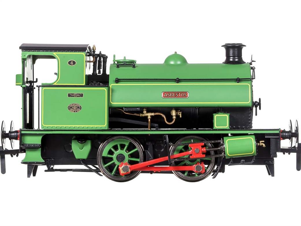 Dapol OO gauge Hawthorn Leslie 0-4-0ST Asbestos