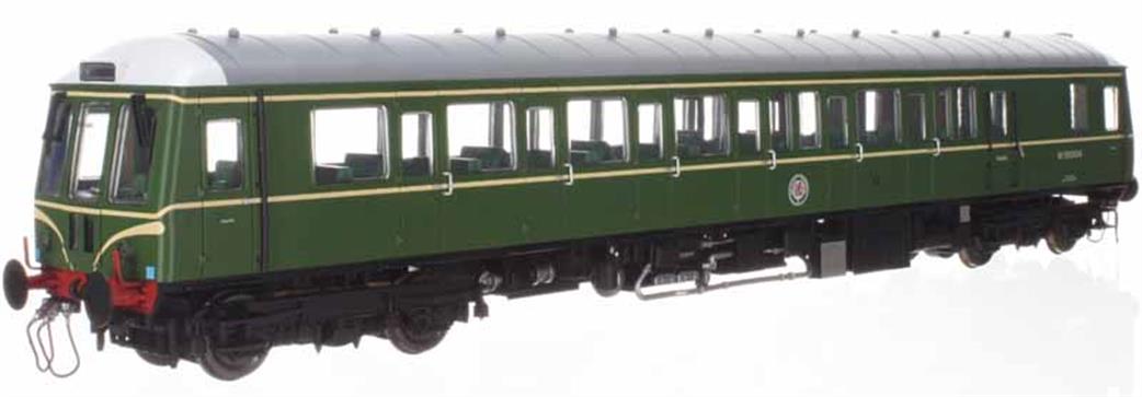 dapol o gauge class 122 sinmgle car dmu green speed whiskers