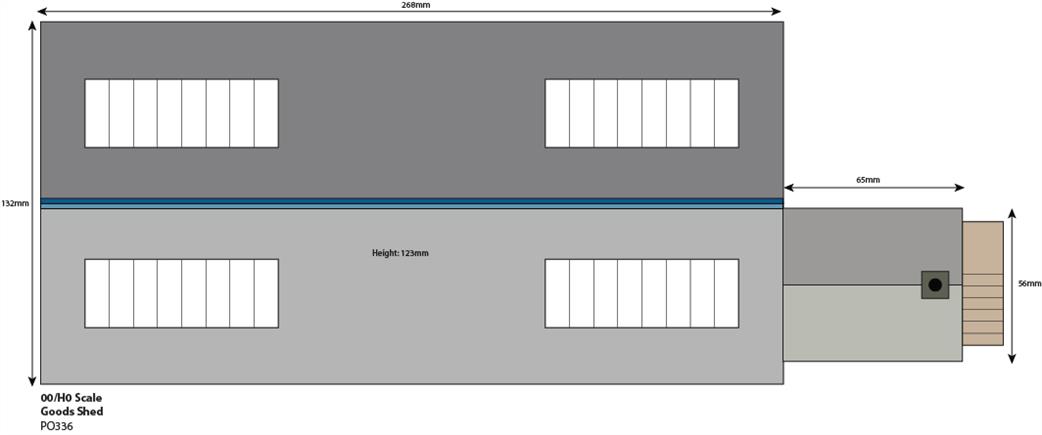 po336 goods shed footprint