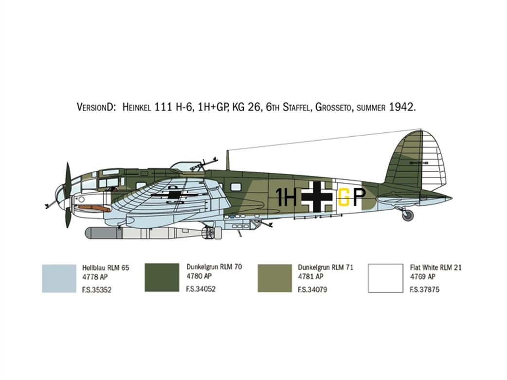 Italeri 1436 Decal Set D