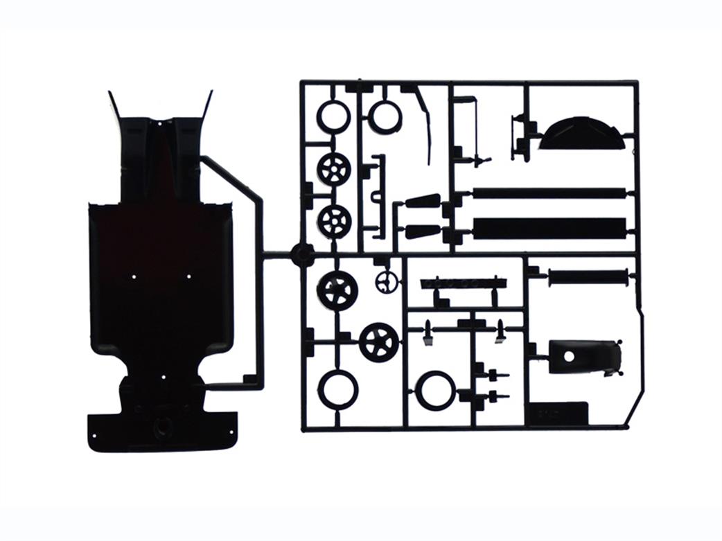 Italeri 3641 Chassis Sprue