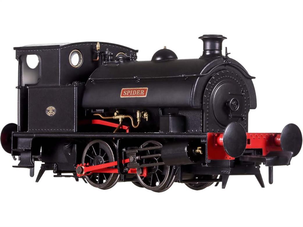 Dapol OO gauge Hawthorn Leslie 0-4-0ST Spider