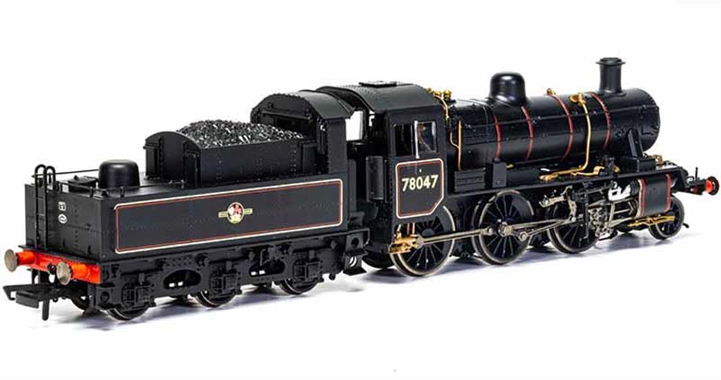 Hornby R3836 BR 78047 Standard Class 2MT 2-6-0 Lined Black Late Crest