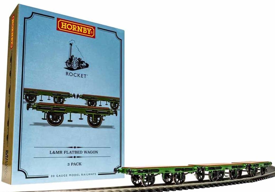 hornby r60014 rocket flat cariage truck