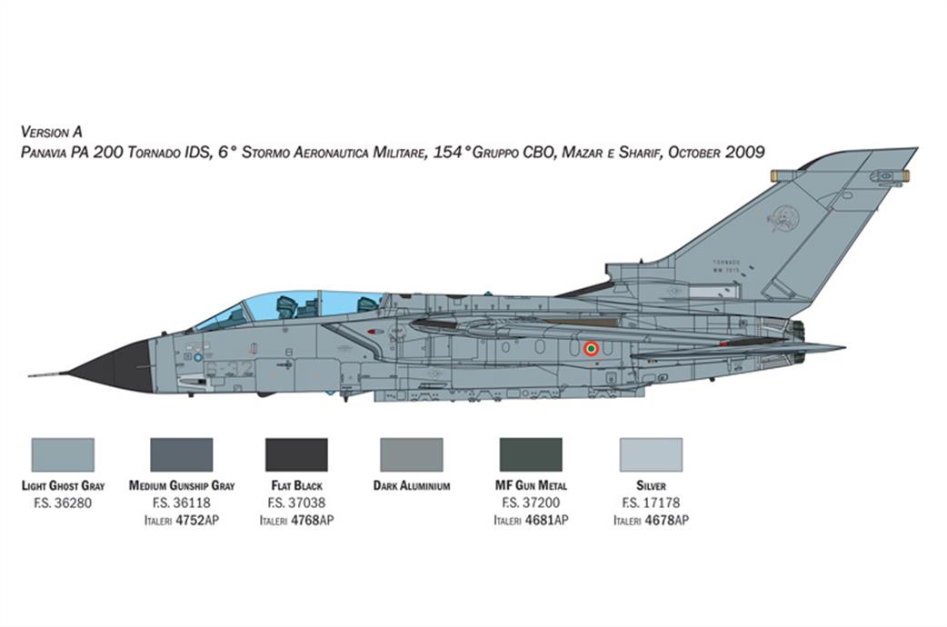 Italeri 2520 Tornado IDS 40th Anniversary Plastic Kit